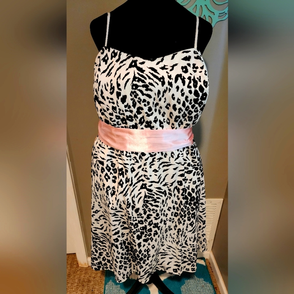 Ruby Rox Leopard Print Dress